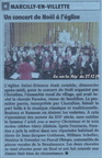 concert de Noël du  22 12 2019